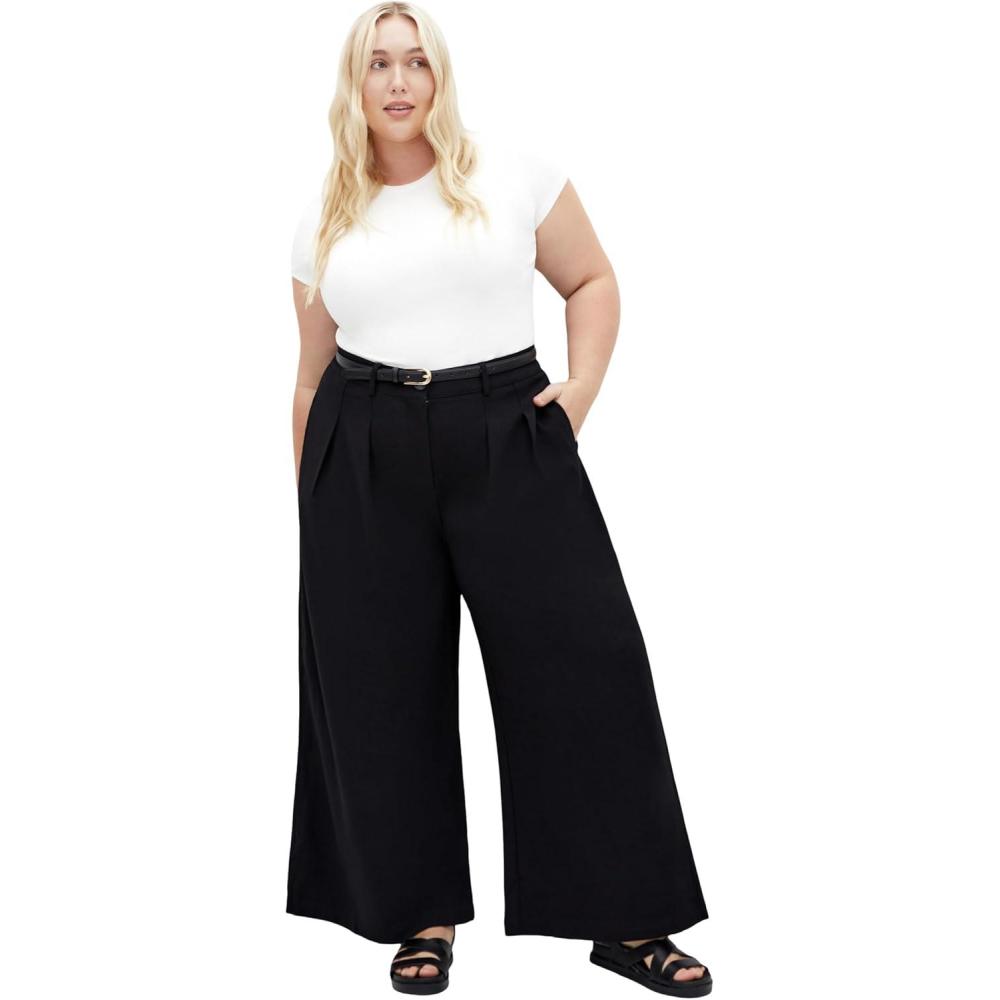 image:imageCity Chic Womens Plus Size Pant  AbbieBlack