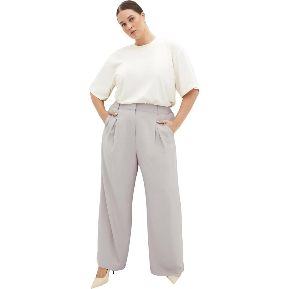 image:imageCity Chic Womens Plus Size Pants  JordanNeutral