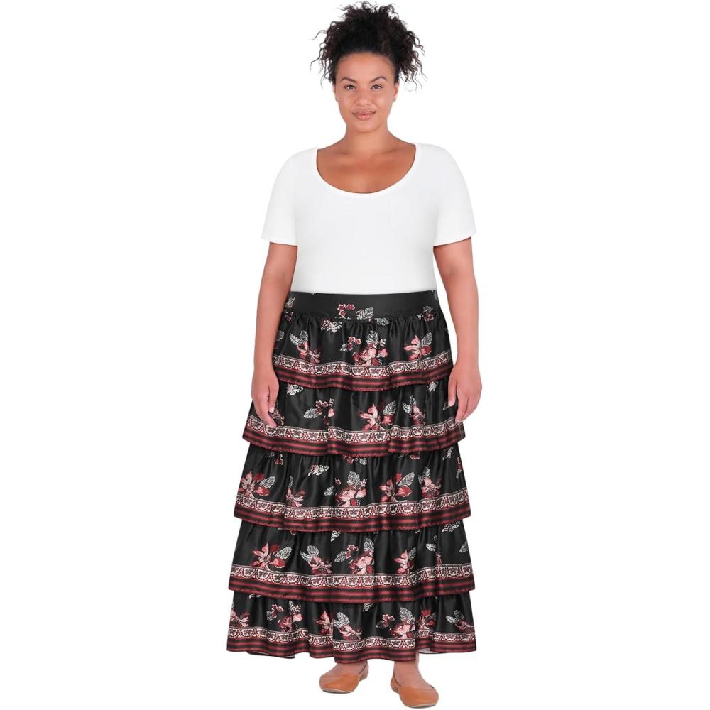 image:imageCity Chic Womens Plus Size Skirt  AllieFloral
