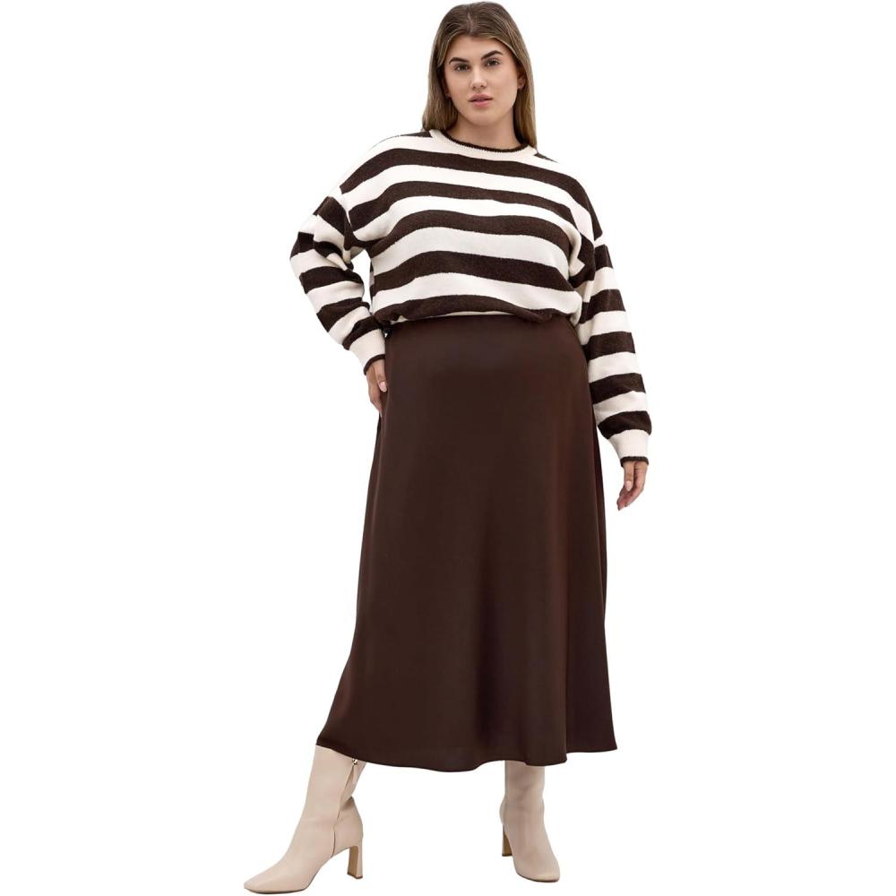 image:imageCity Chic Womens Plus Size Skirt  MirandaTruffle