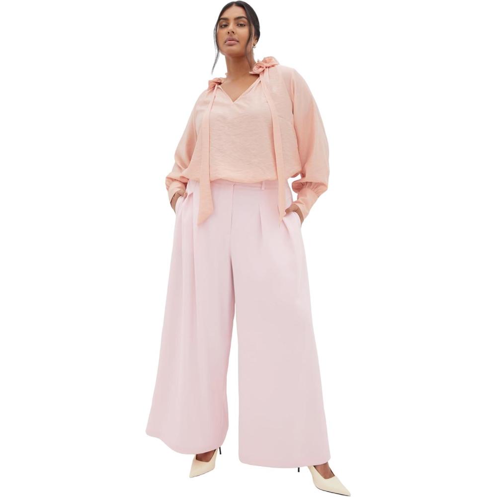 image:imageCity Chic Womens Plus Size Top AntoinetteHeavenly Pink