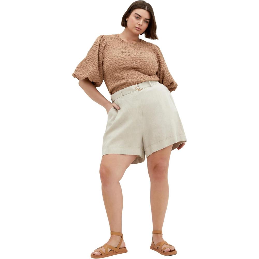 image:imageCity Chic Womens Plus Size Top ChrissieNeutral