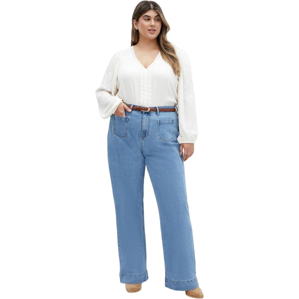 image:imageCity Chic Womens Plus Size Top  FrankieIvory