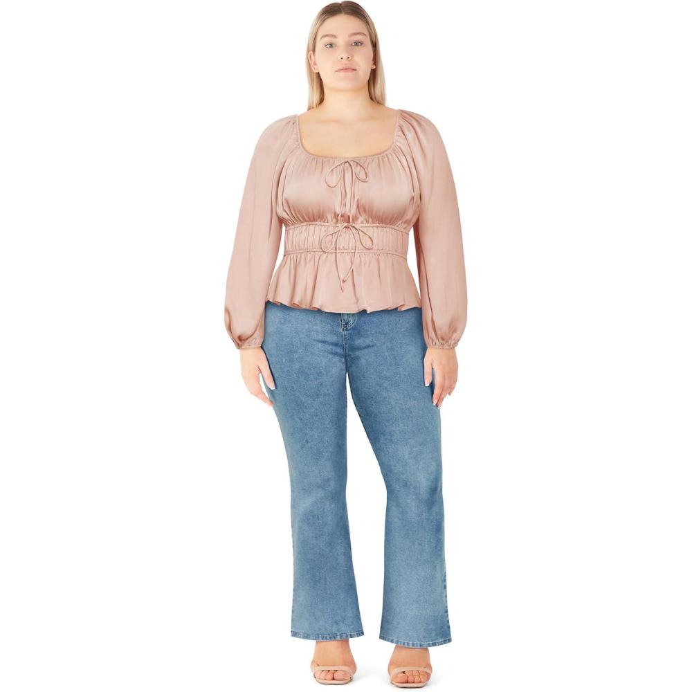 image:imageCity Chic Womens Plus Size Top GeorgieGold