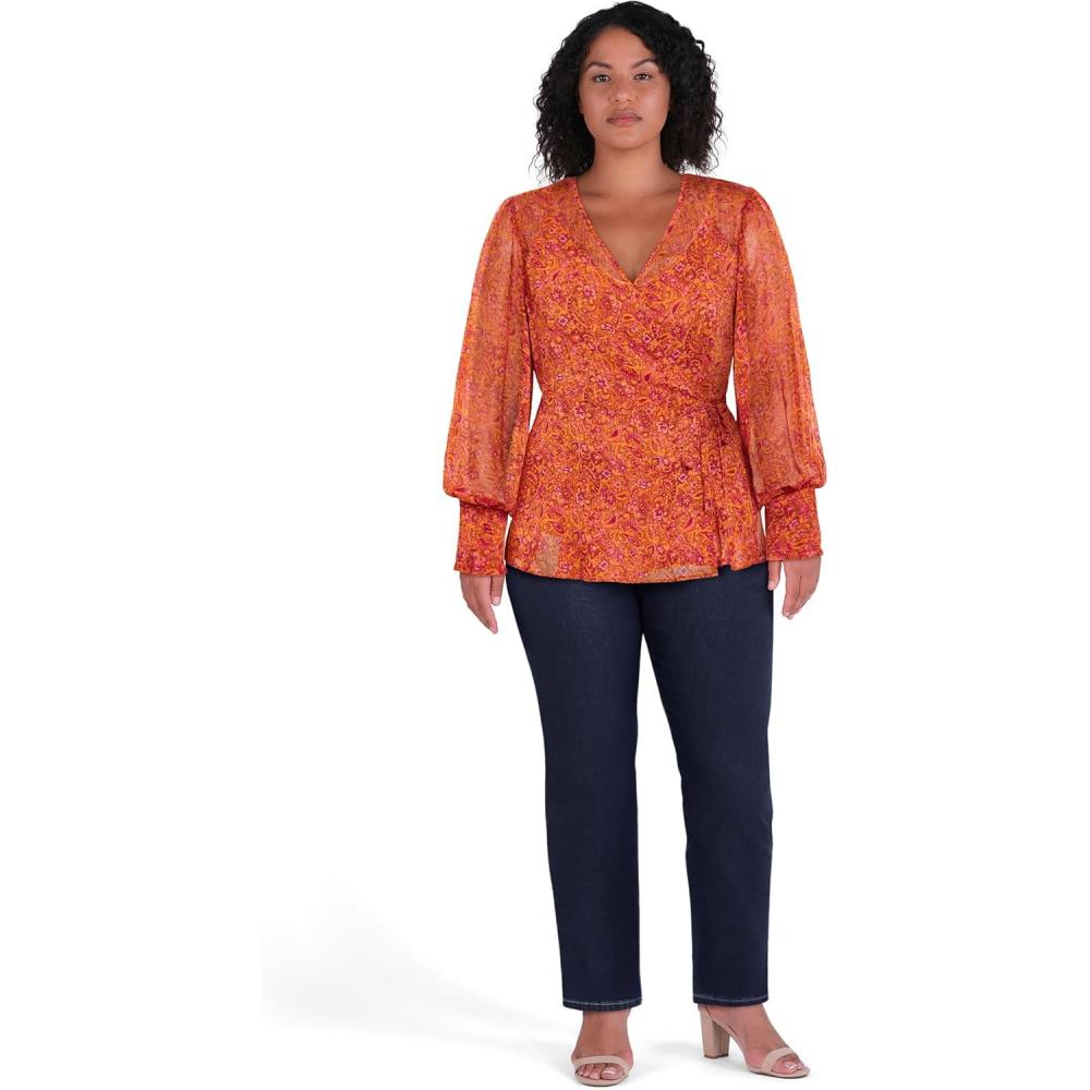 image:imageCity Chic Womens Plus Size Top IylaPaisley