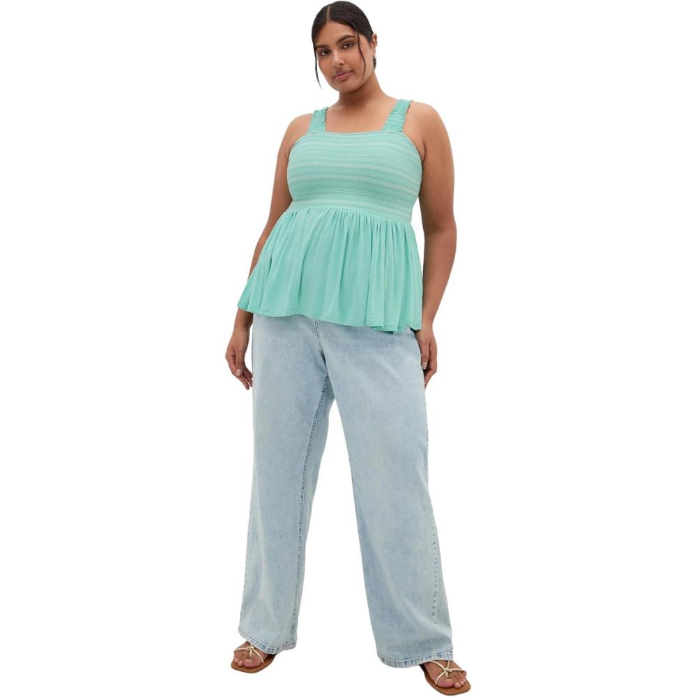 image:imageCity Chic Womens Plus Size Top LynnSeafoam