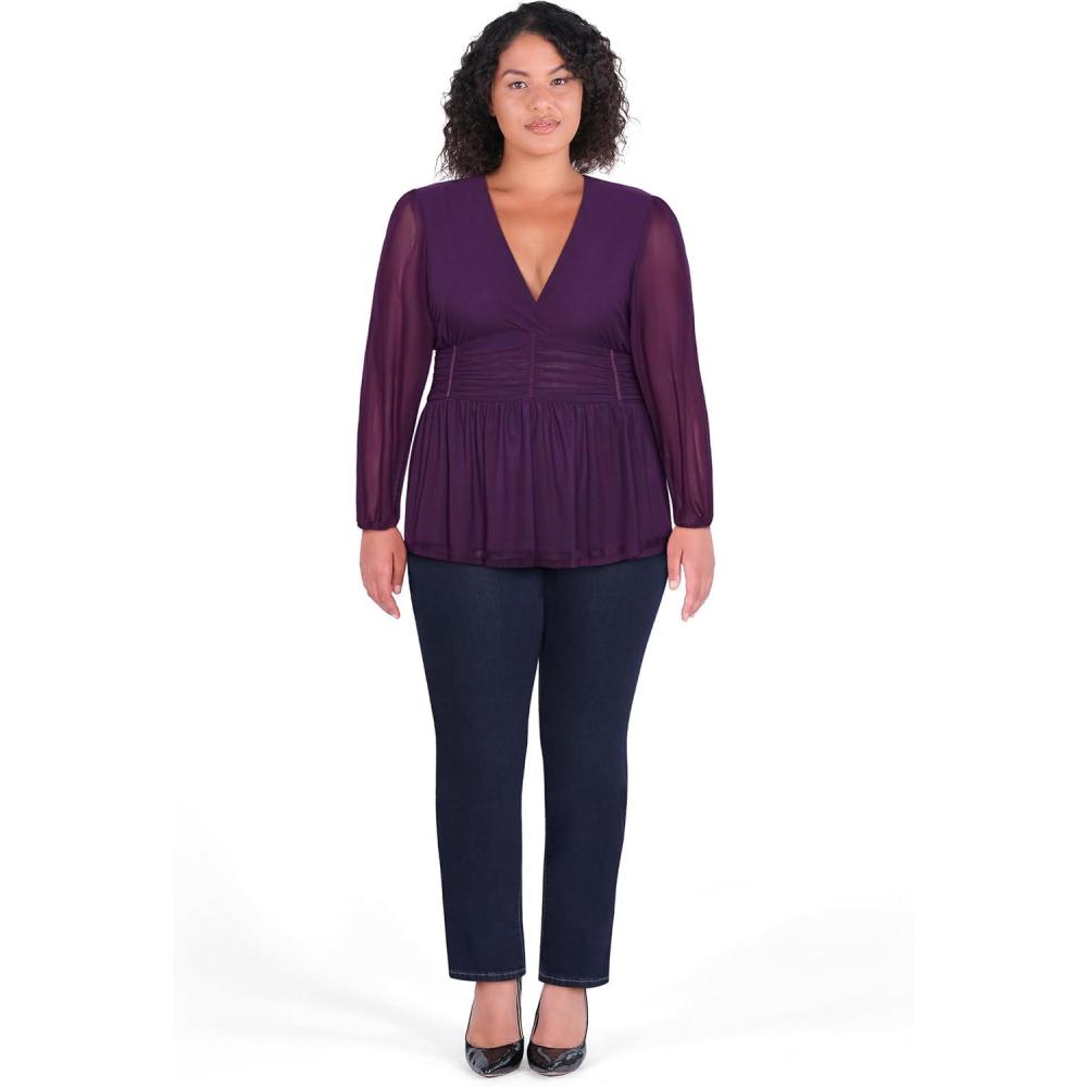 image:imageCity Chic Womens Plus Size Top NiaPurple