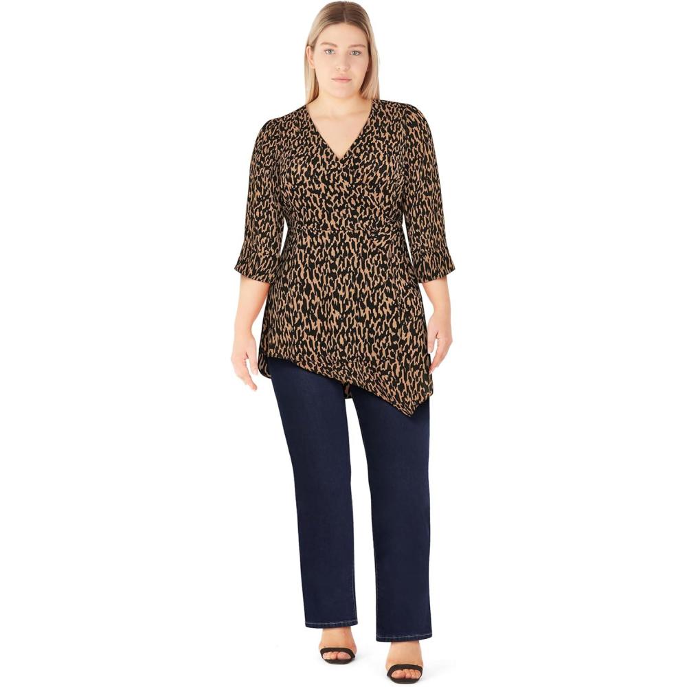 image:imageCity Chic Womens Plus Size Top YaraGeo Animal