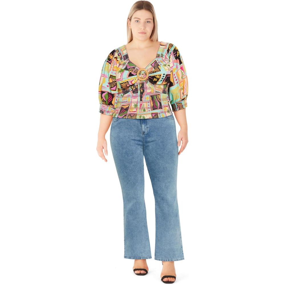 image:imageCity Chic Womens Top FayePrint