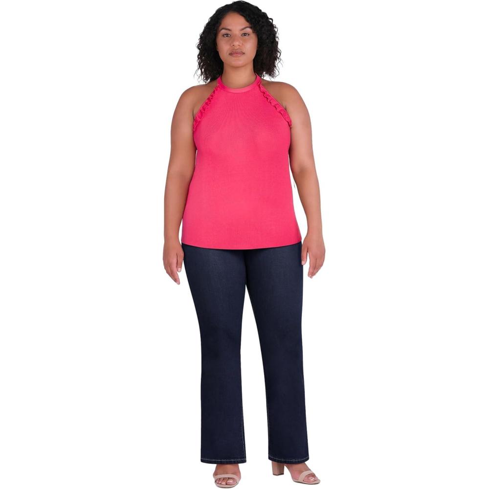 image:imageCity Chic Womens Top  RuffleVibrant Pink