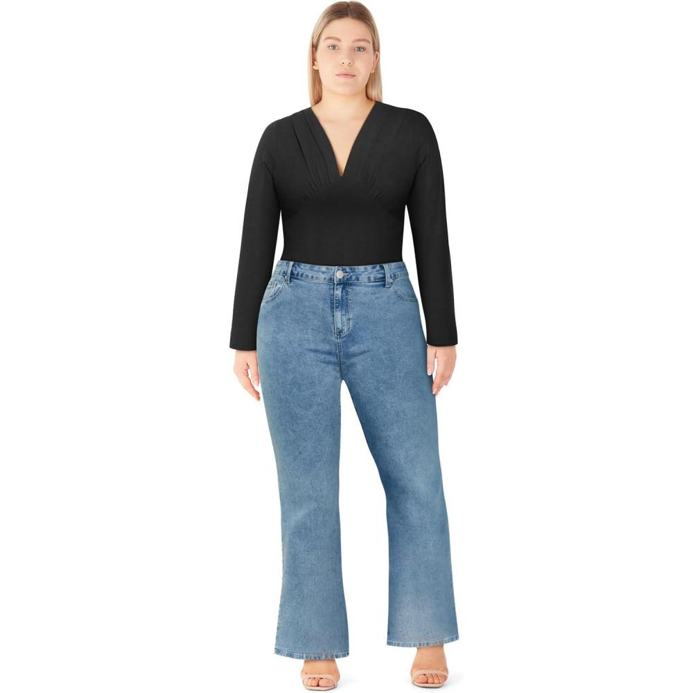 image:imageCity Chic womens Bodysuit  PleatBlack