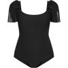 image:imageCity Chic Plus Size Selina Black BodysuitBlack