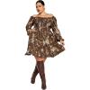 image:imageCity Chic Womens City Chic Plus Size Dress TillyUnderground Ditsy
