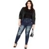 image:imageCity Chic Womens JeanHarley Lily BootlegDark Denim