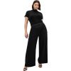 image:imageCity Chic Womens PantsAlece Wide LegBlack
