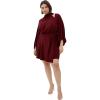 image:imageCity Chic Womens Plus Size Cocktail Dress  Jaylee MiniPlum