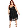 image:imageCity Chic Womens Plus Size Cocktail Dress  So FancyBlack  Black