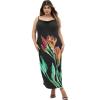 image:imageCity Chic Womens Plus Size Dress  Averi Cowl Neck SlipVivid Stem