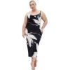 image:imageCity Chic Womens Plus Size Dress  CiaraBlurred Fl