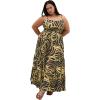 image:imageCity Chic Womens Plus Size Dress  Kehlani Print MaxiSea Swirl