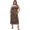 image:imageCity Chic Womens Plus Size Dress  Kyra PrintLeopard Prt