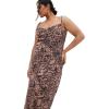 image:imageCity Chic Womens Plus Size Dress  Kyra PrintSnake