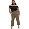 image:imageCity Chic Womens Plus Size Jean  Harley KyraLeopard Print