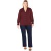 image:imageCity Chic Womens Plus Size Shirt  JenniferRed
