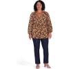 image:imageCity Chic Womens Plus Size Shirt  MakaylaPaisley