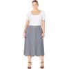 image:imageCity Chic Womens Plus Size Skirt  StellarNavy Stripe