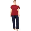 image:imageCity Chic Womens Plus Size Top  ElliannaRed