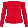 image:imageCity Chic Womens Plus Size Top  Knit JoJoRed