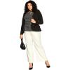 image:imageCity Chic Womens Plus Size Top  Mia StripeBlack Stripe