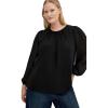 image:imageCity Chic Womens TopKelly Sheer SleeveBlack