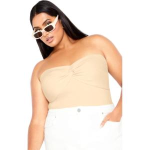 City Chic Women’s Asher Top(Vanilla)