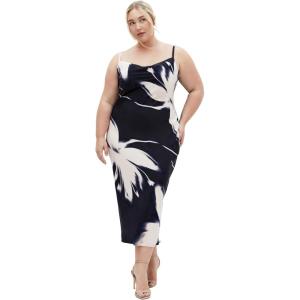 City Chic Women’s Plus Size Dress – Ciara(Blurred Fl)