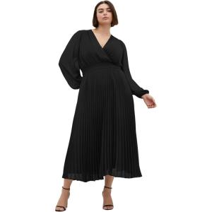 City Chic Women’s Plus Size Dress – Finley Sheer(Black)