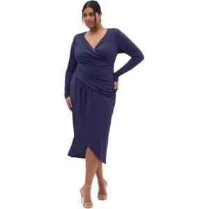 City Chic Women’s Plus Size Dress – Marissa(Navy)