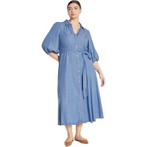 City Chic Women’s Plus Size Dress Matilda(Mid Wash)