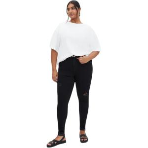 City Chic Women’s Plus Size Jean – Asha Nola(Black)