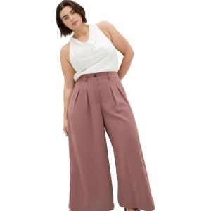 City Chic Women’s Plus Size Pant – Abbie(Cinnamon)