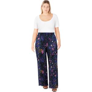 City Chic Women’s Plus Size Pants – Luna Print(Floral)