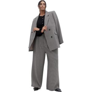 City Chic Women’s Plus Size Pants – Tiana Plaid(Plaid)
