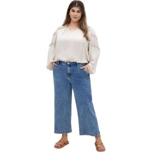 City Chic Women’s Plus Size Shirt – Drama Queen(Porcelain)
