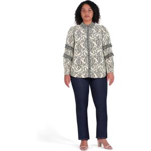 City Chic Women’s Plus Size Shirt – Lylah(Print)