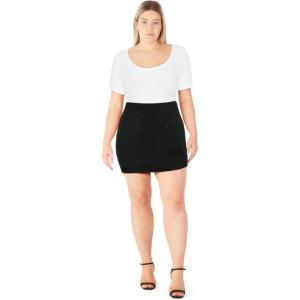 City Chic Women’s Plus Size Skirt – Ivanna(Black)