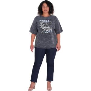 City Chic Women’s Plus Size Tee – Kora(Black)