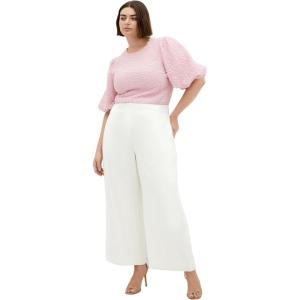 City Chic Women’s Plus Size Top – Chrissie(Pout)