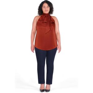 City Chic Women’s Plus Size Top – Eileen(Toffee)