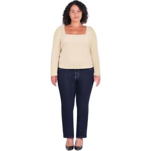 City Chic Women’s Plus Size Top – Jacqueline(Cream)